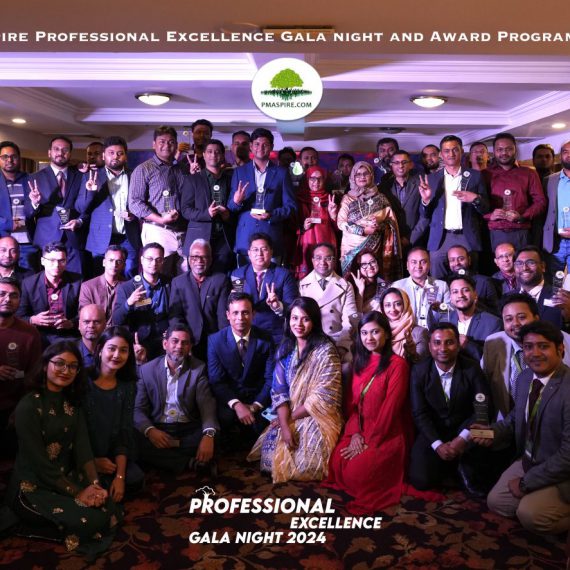 Noite de gala e programa de premiação PMaspire Professional Excellence, 2024